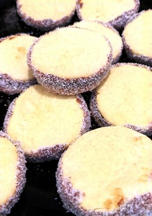 Una foto de Alfajores de maizena sin azúcar