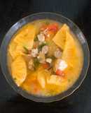 Canh ngao chua nấu dứa