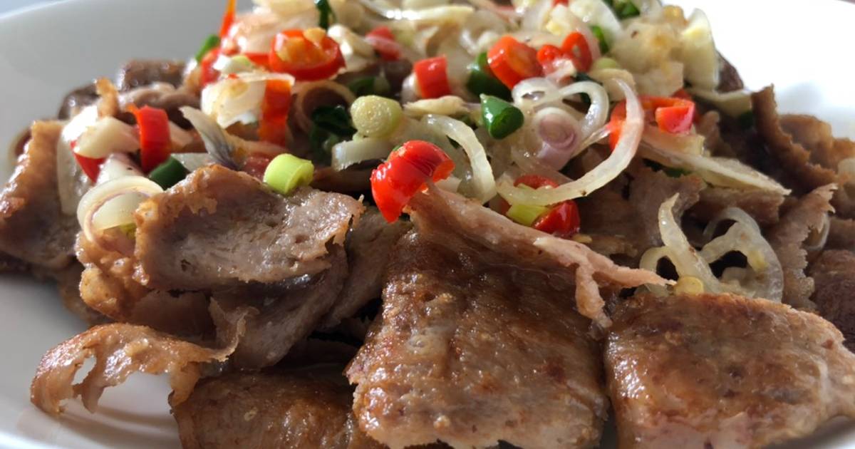 Leftover Lamb Doner with Sambal Matah (Raw Balinese Sambal) Recipe by