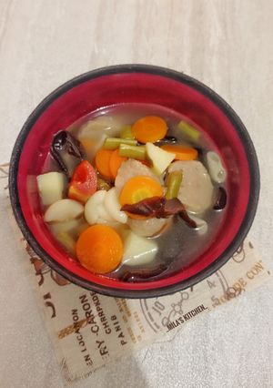 Foto resep Sop Makaroni Sehat