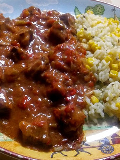 Una foto de Carne en jocón (de Guatemala)