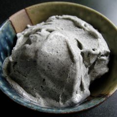 A picture of Super Easy Black Sesame Ice Cream.