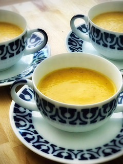 Una foto de Sopa de calabaza al estilo Thai (en Thermomix)
