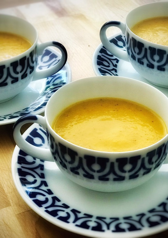 Una foto de Sopa de calabaza al estilo Thai (en Thermomix)