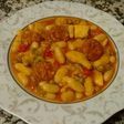 Alubias blancas con pollo y chorizo