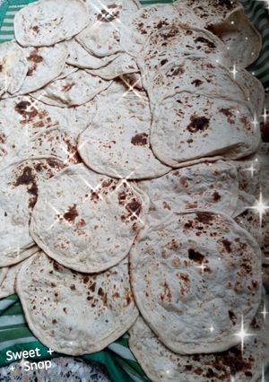 صورة لوصفة خبز اهلنا 😋😋😋