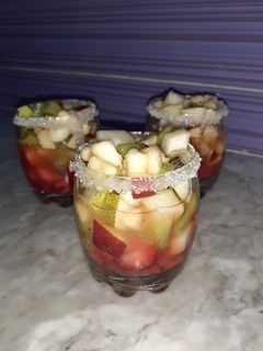 صورة لوصفة 🍓🍌 سلطة فواكه بالسيرو 🍐🍎
