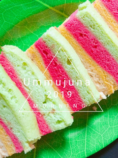 Foto resep Bolu kukus pelangi