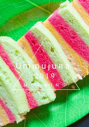Foto resep Bolu kukus pelangi