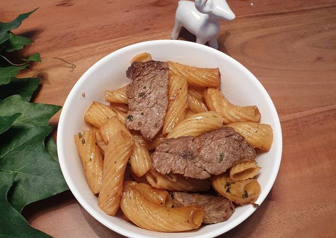 Resep Pasta daging sapi asia oleh Bunda Fie - Cookpad