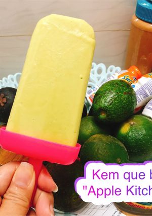 Hình của món Kem que bơ vị chanh.