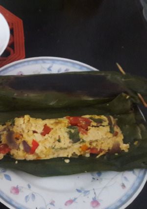 Foto resep Pepes ikan peda tahu dan kemangi