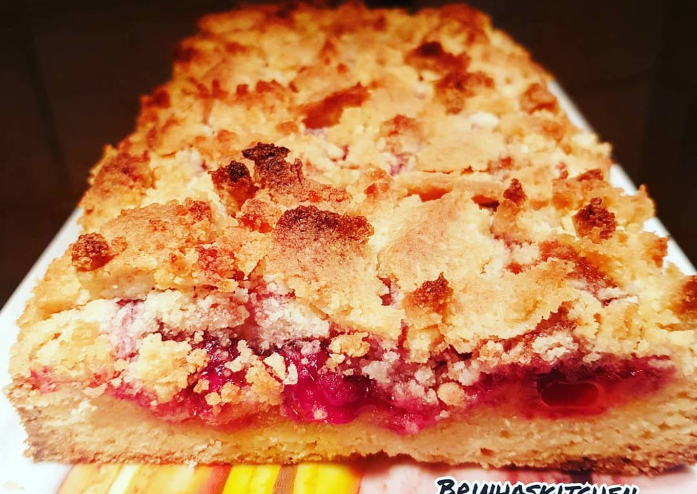 Crumble aux Framboises