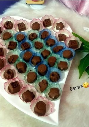 صورة لوصفة قوالب الشوكولاتة