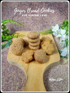 Foto resep Ginger Bread Cookies (Kue Kering Jahe)