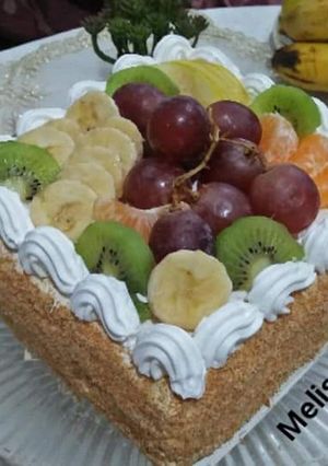 صورة لوصفة كيكة الجينواز