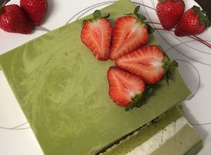 Hình của món Bánh mousse Matcha trà xanh...