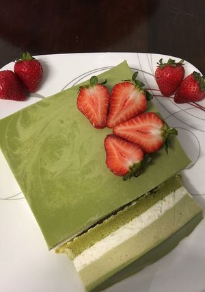 Hình của món Bánh mousse Matcha trà xanh...