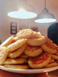 💚 Blinis (Bánh Xèo Nga) Từ Bột Mì, Trứng & Sữa Chua