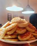 💚 Blinis (Bánh Xèo Nga) Từ Bột Mì, Trứng & Sữa Chua