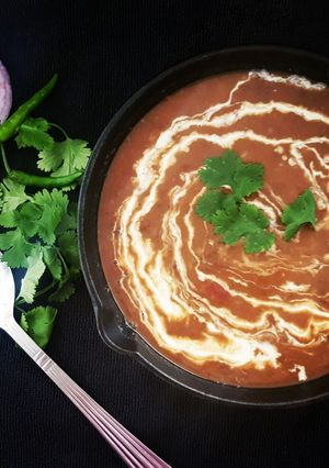 A picture of Daal makhani.