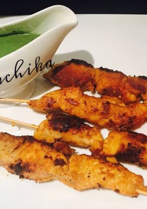 A picture of Seekh kababs.