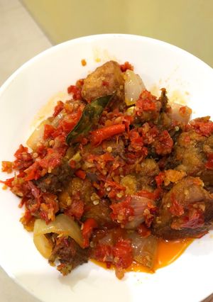 Foto resep Ayam goreng balado