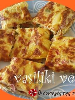 Φωτογραφία της συνταγής Ομελέτα ρολό