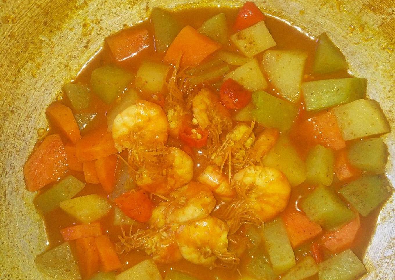 Kare udang by anak kos (bener enak deh)