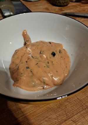 Une photo de Sauce giant