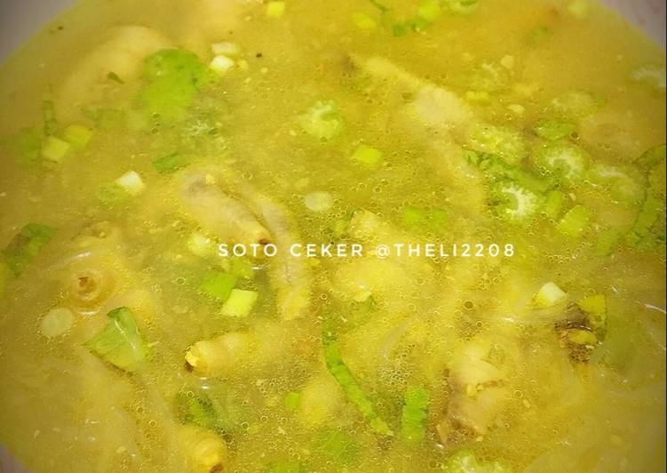 Resep Soto ceker, Enak