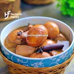 Telur Tahu Kecap Bumbu Ngohiong রেসিপির প্রধান ছবি