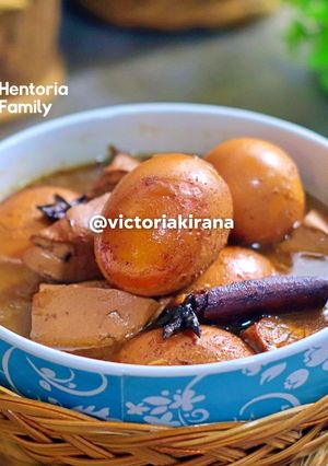 Foto resep Telur Tahu Kecap Bumbu Ngohiong