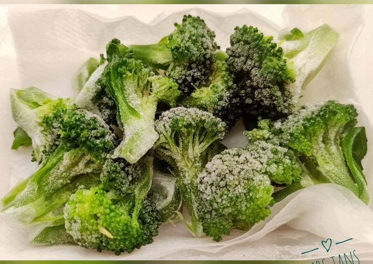 Tips Dapur : Cara Menyimpan Brokoli