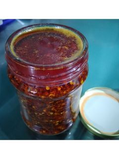 Foto resep Chili Oil Extra Pedas Untuk Dimsum Siomay / Bakso Goreng