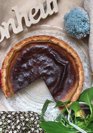 Une photo de Flan pâtissier à la vanille Dyhãna