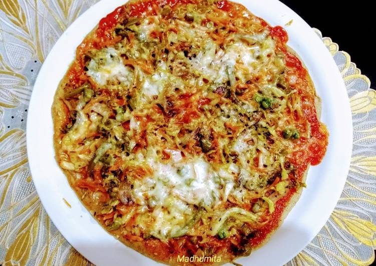 Simple Way to Make Quick Roti Pizza