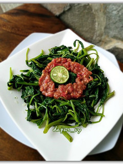 Foto resep Brambang Asem Kangkung (Plecing Kangkung Jawa)