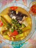 Canh chua nấu đầu cá