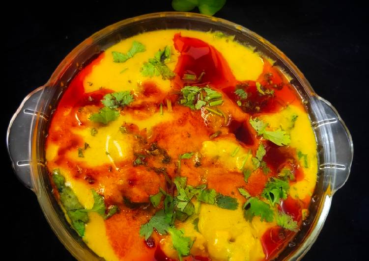 Recipe of Speedy Dhaba Style Punjabi Kadhi Pakora