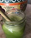 Agua fresca de pepino con menta