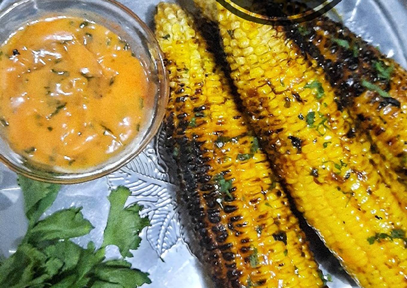 Jagung Bakar Mayonaise Pedas