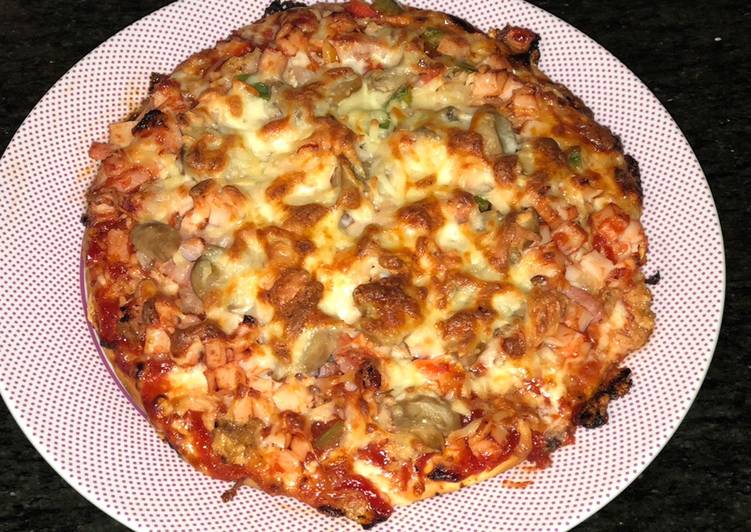 Pizza de atún (aprovechamiento)