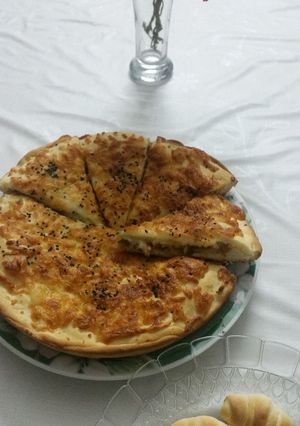 صورة لوصفة الفطيرة التركية