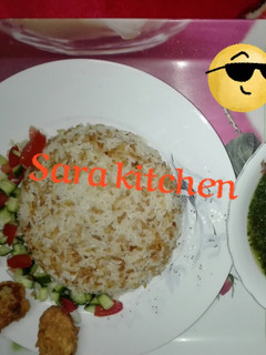 صورة لوصفة ملوخية ورز وبطاطس رووعة