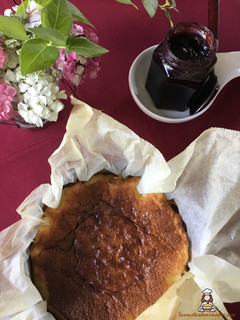 Una foto de Tarta de queso La Viña, la favorita de mi hijo