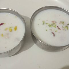 A picture of Semolina kheer.