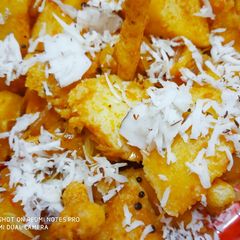 A picture of Leftover idli poha.