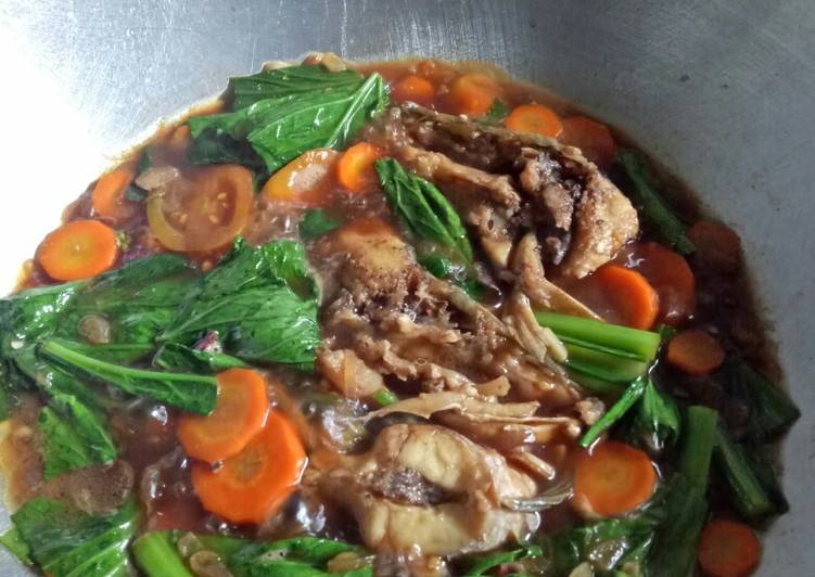 Ikan Gabus Masak Kecap (no micin)