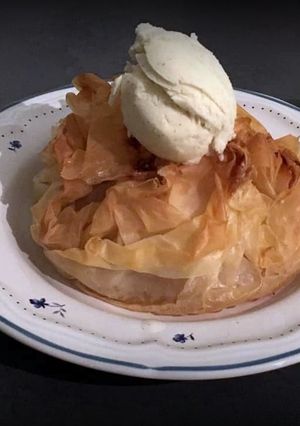 Une photo de Croustillant aux pommes